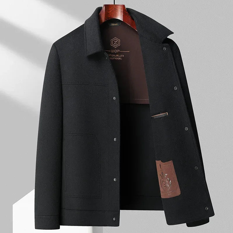 Valor Wool Jacket – Men's Classic Wool-Blend Outerwear for Timeless Style