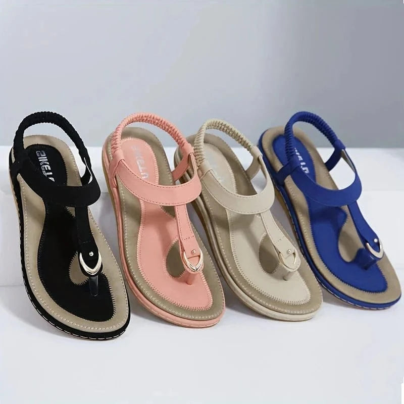 Seattle Airy Mesh Sandals for Women – Plush Foam Footbed & T-Strap Design 5
