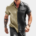Seattle Casual Short Sleeve Shirt – Breathable Cotton Blend for Summer Comfort 0