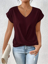 Seattle Women's Top – Soft Stretch Fabric with Flattering Twist Front Design 7