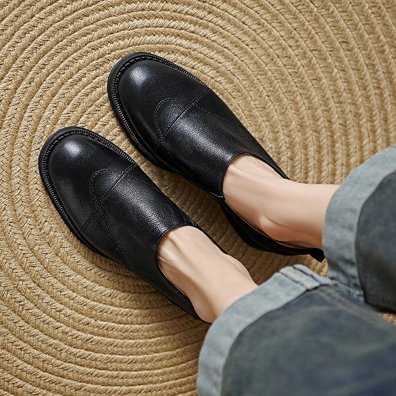 Elowen Leather Loafers