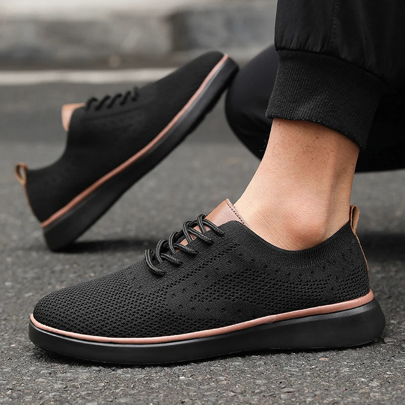 Delmar Flex Sneakers - Lightweight Breathable Walking Sneakers