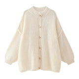 Xavier Chic Metal Button Cardigan