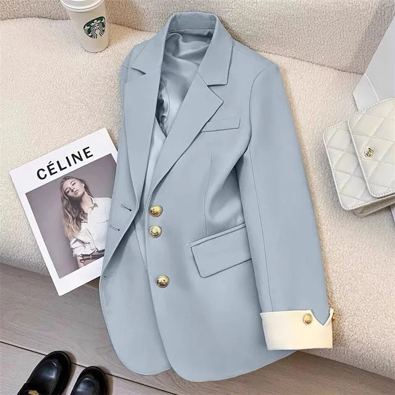 Ely Women’s Blazer – Lightweight Sports Jacket with Tailored Fit & Front Pockets