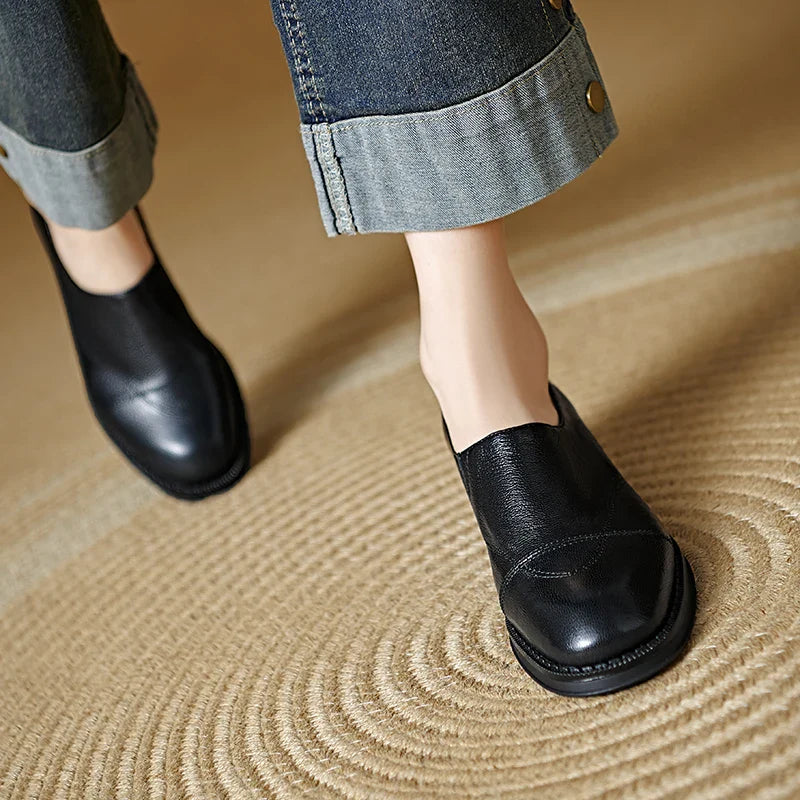 Elowen Leather Loafers