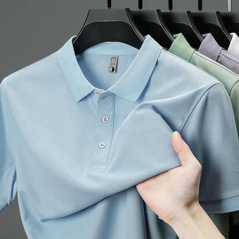 Daxton Performance Polo Shirt – Stretch Athletic Smart-Casual Top