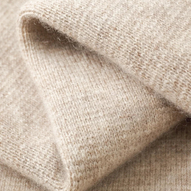 Aries Men’s Hooded Jacket – Lightweight Cashmere Zip-Up Jacket