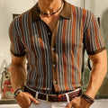 Luca Horizon Shirt – Lightweight Abstract Shirt for Summer-Ready Layering