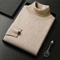 Alexander Men’s Turtleneck Sweater – Premium Cashmere Blend for Soft Comfort