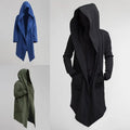 Cassian Men's Hooded Cardigan – Stretch Knit