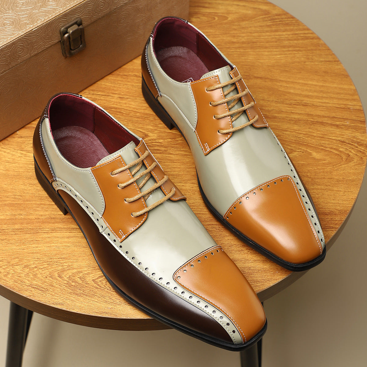Ronan Classic Oxford Leather Shoes