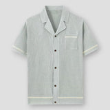 Riley Hollow Knit Lightweight Polo