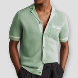 Riley Hollow Knit Lightweight Polo