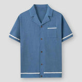 Riley Hollow Knit Lightweight Polo