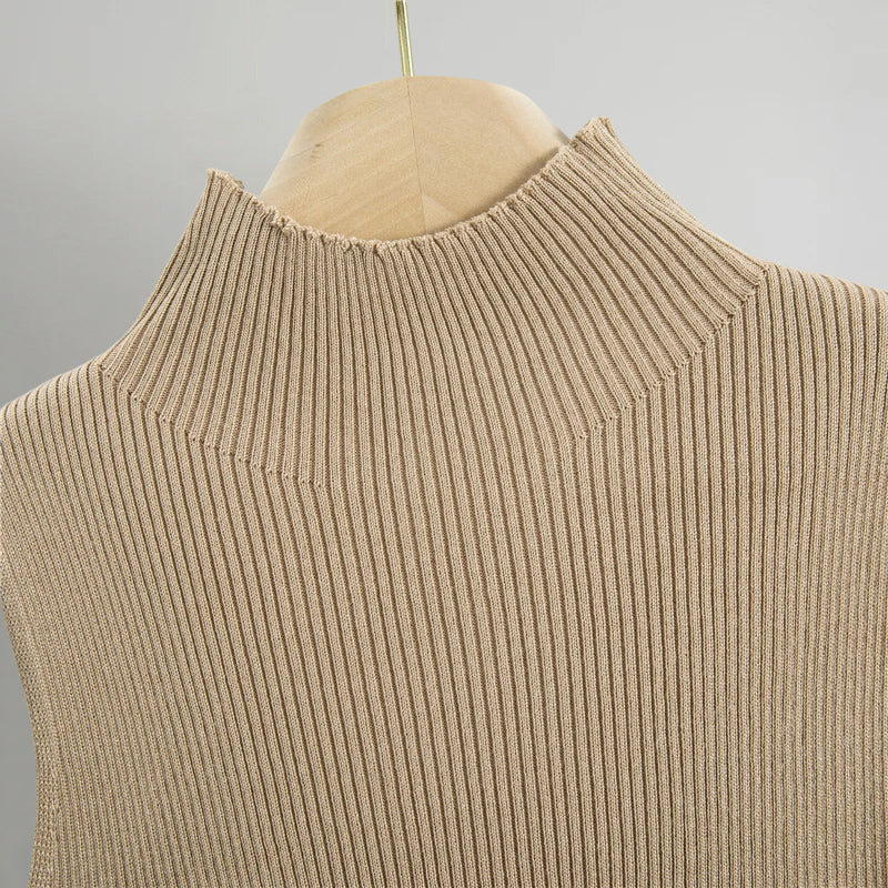 Riviera Valentina Set – Women’s Knit Top, A-Line Skirt & Long Cardigan