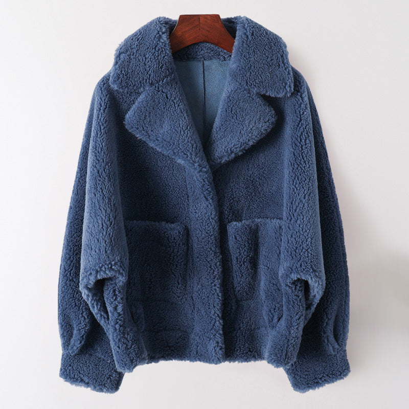 Alma Fleece Fur Coat