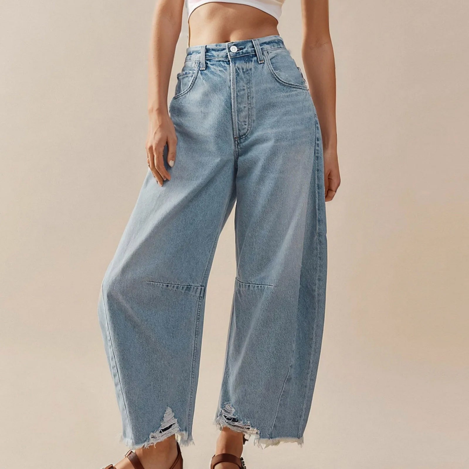 Rome Wide-Leg Trouser Jeans