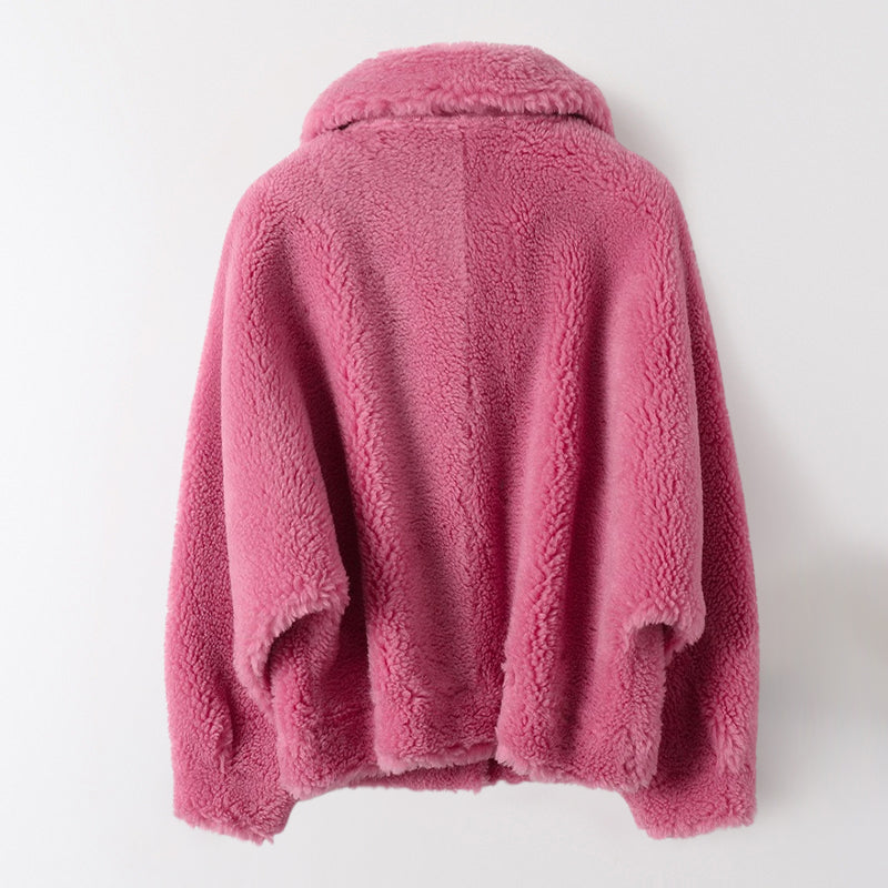 Alma Fleece Fur Coat