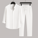 Sofia Lightweight Linen Two-Piece Set – Relaxed Fit for Effortless Summer Style 0