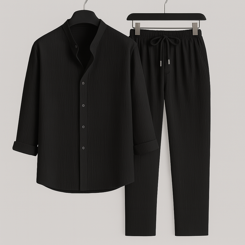 Sofia Lightweight Linen Two-Piece Set – Relaxed Fit for Effortless Summer Style 2
