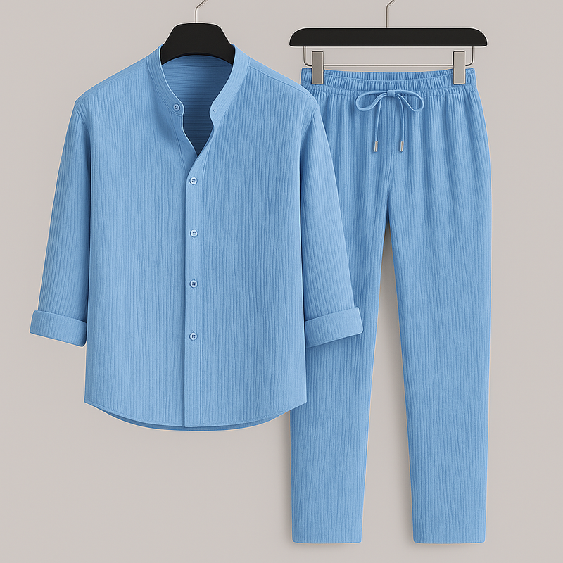 Sofia Lightweight Linen Two-Piece Set – Relaxed Fit for Effortless Summer Style 4