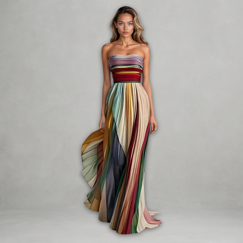 Sofia White Maxi Dress – Lightweight Floral Design with Flattering Fit 0