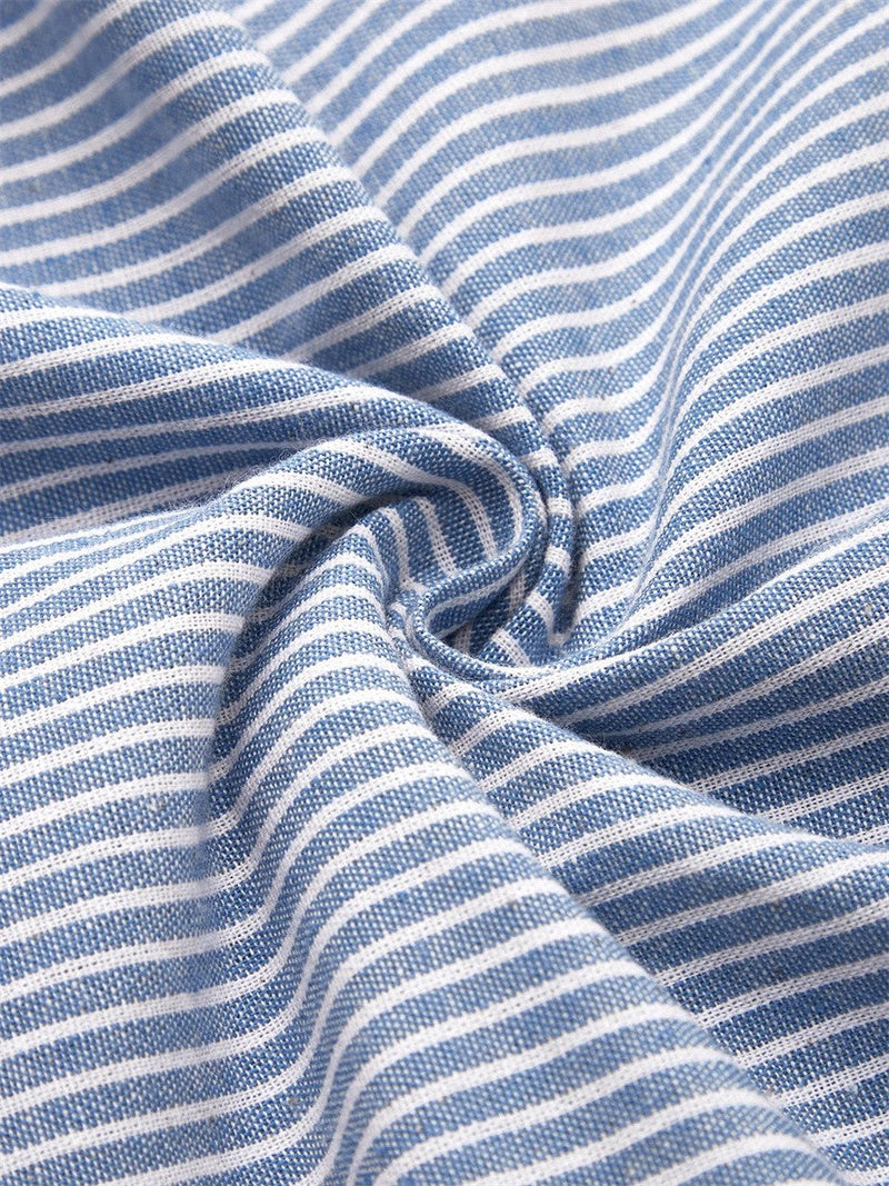 Sophia Striped Summer Dress - Lightweight Cotton with Relaxed Fit 3