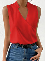 Sophie V-Neck Tank Top – Soft & Breathable for Women's Summer Outings 2