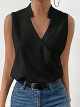 Sophie V-Neck Tank Top – Soft & Breathable for Women's Summer Outings 4