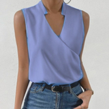 Sophie V-Neck Tank Top – Soft & Breathable for Women's Summer Outings 6
