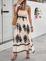 Sunny Coast Square Neck Summer Dress – Lightweight & Flowy for Beach Days 2