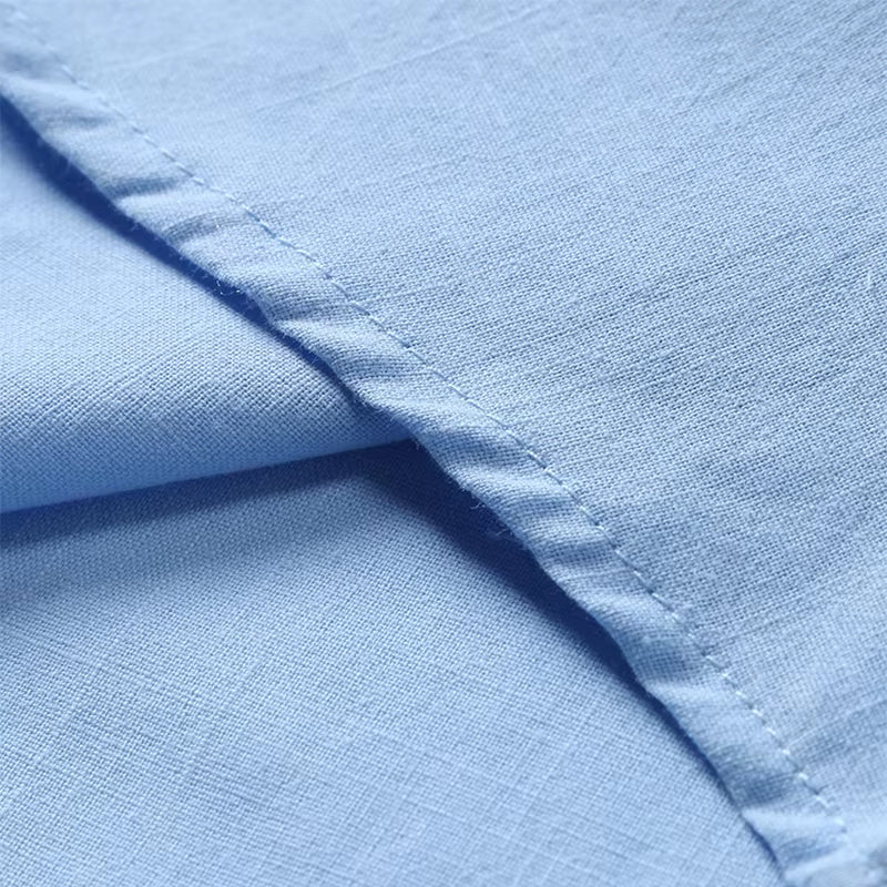 Callum Linen Polo – Men's Linen Shirt with Soft Collar & Tailored Fit