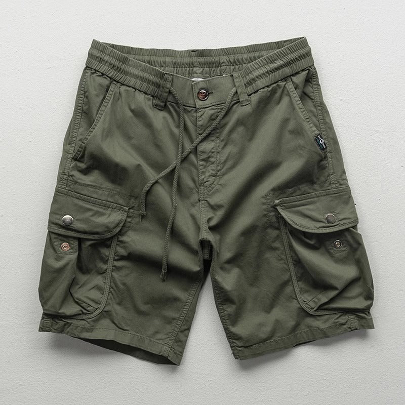Mateo Classic Cotton Cargo Shorts – Durable Everyday Utility Shorts