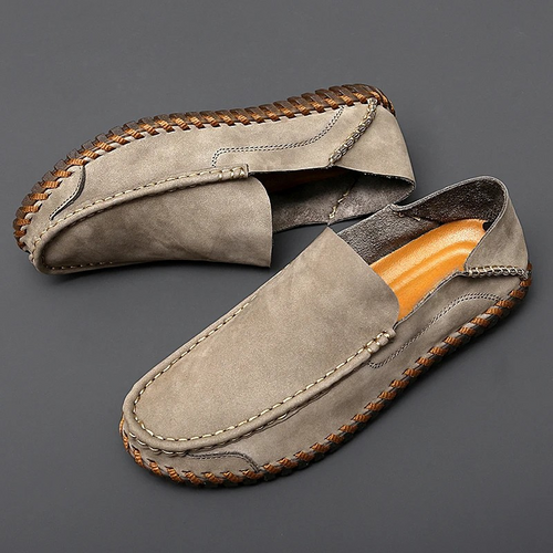 Bruno Men’s Loafers – Suede & Leather Loafer Shoes
