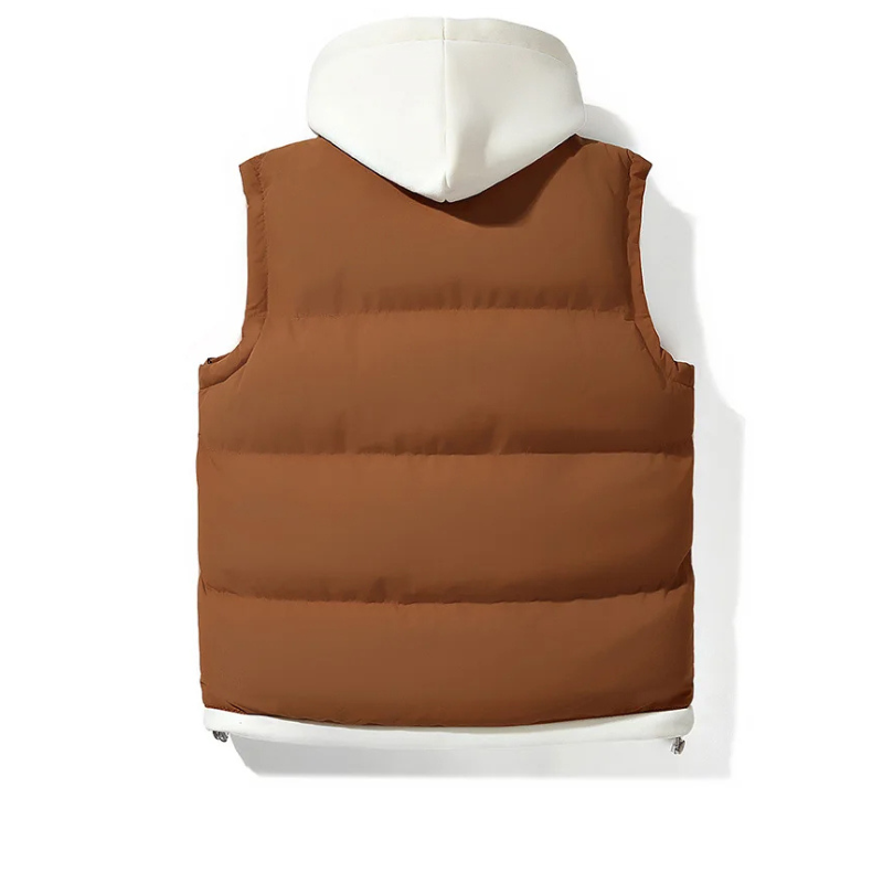 Hudson Soft Shell Hooded Puffer Gilet – Lightweight Insulated Vest