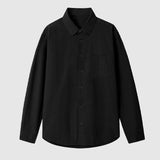 Urban Classic Men's Shirt – Soft Polyester Blend with Relaxed Fit & Chest Pocket 5