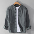 Urban Escape Short Sleeve Button Up Shirt – Lightweight Gossamer Linen for Summer Style 0