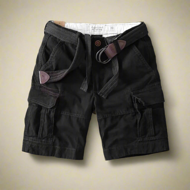 Urban Explorer Mens Cargo Shorts – Durable Cotton with Classic Fit & Utility Pockets 4