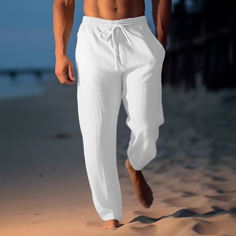 Vermont Relaxed Linen Pants – Breathable Cotton-Linen Blend for Ultimate Comfort 0