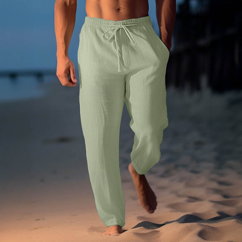 Vermont Relaxed Linen Pants – Breathable Cotton-Linen Blend for Ultimate Comfort 2