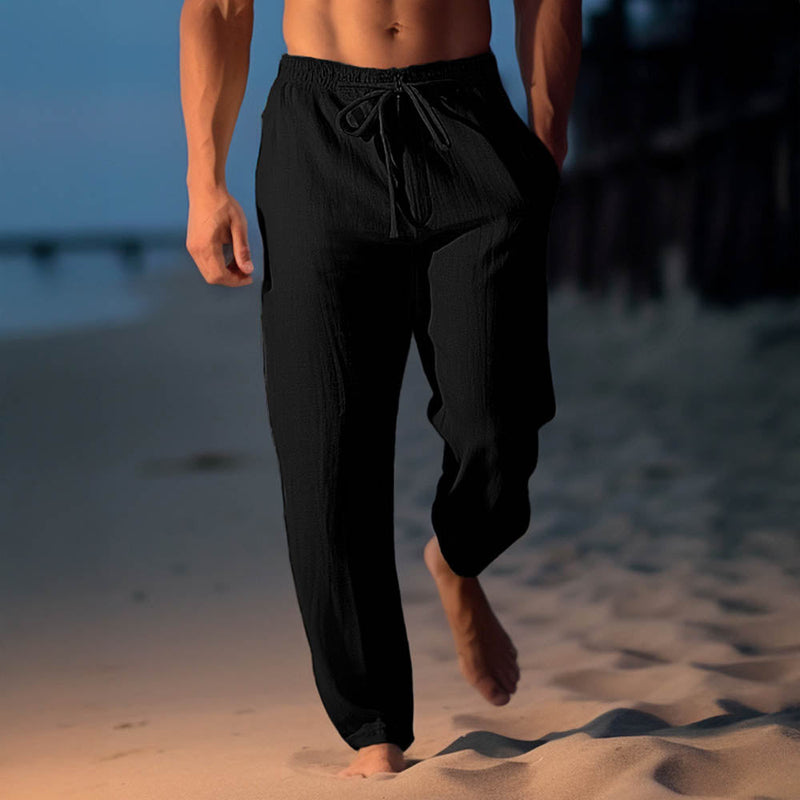 Vermont Relaxed Linen Pants – Breathable Cotton-Linen Blend for Ultimate Comfort 5