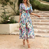 Willow Floral Maxi Dress – Lightweight & Flowing for Wedding Guests 8