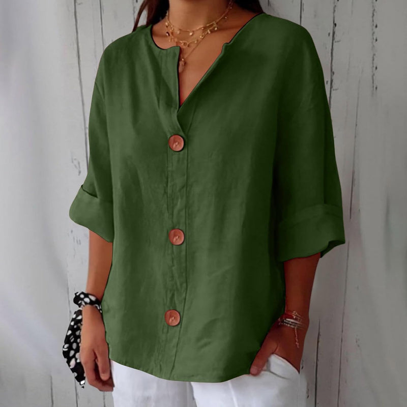 Willow Plus Size Blouse – Lightweight Textured Design for Effortless Summer Style 10