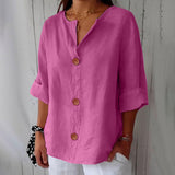 Willow Plus Size Blouse – Lightweight Textured Design for Effortless Summer Style 11