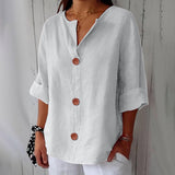 Willow Plus Size Blouse – Lightweight Textured Design for Effortless Summer Style 5
