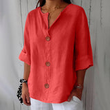 Willow Plus Size Blouse – Lightweight Textured Design for Effortless Summer Style 6