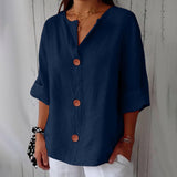 Willow Plus Size Blouse – Lightweight Textured Design for Effortless Summer Style 7