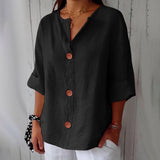 Willow Plus Size Blouse – Lightweight Textured Design for Effortless Summer Style 8