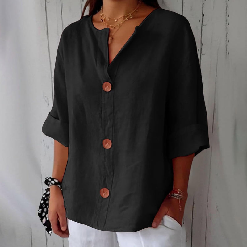 Willow Plus Size Blouse – Lightweight Textured Design for Effortless Summer Style 8