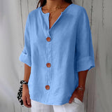 Willow Plus Size Blouse – Lightweight Textured Design for Effortless Summer Style 9